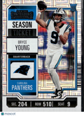 Bryce Young 2023 Contenders Rookie RC Carolina Panthers