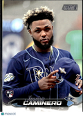 Junior Caminero 2024 Topps Stadium Club Rookie RC Tampa Bay Rays