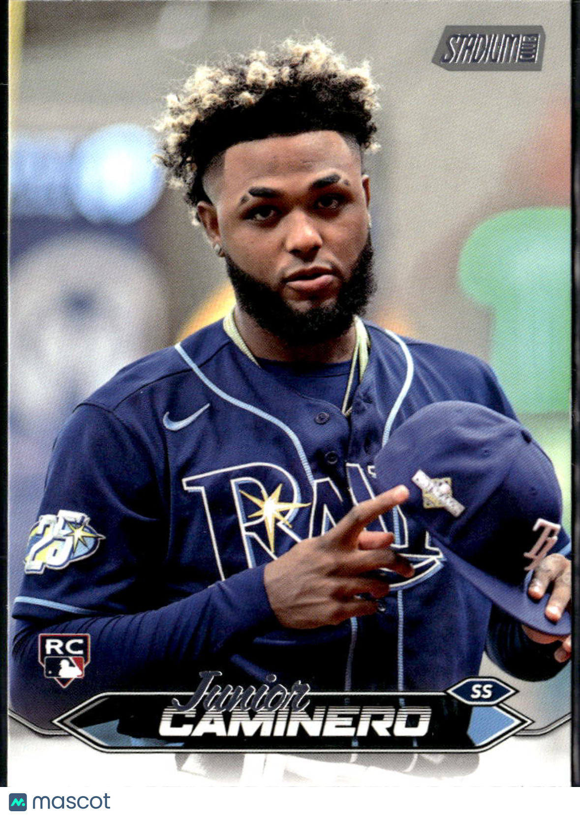 Junior Caminero 2024 Topps Stadium Club Rookie RC Tampa Bay Rays