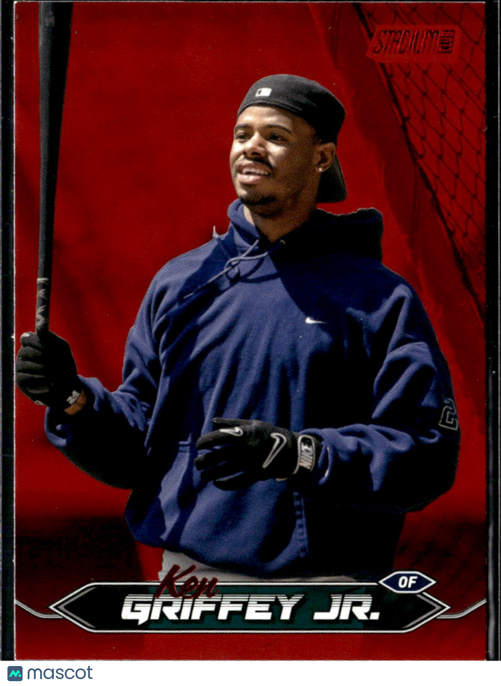 Ken Griffey Jr. 2024 Topps Stadium Club Red Foil Seattle Mariners