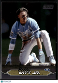 Bobby Witt Jr. 2024 Topps Stadium Club Black Foil Kansas City Royals
