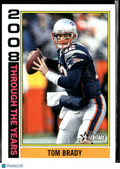 Tom Brady 2023 Topps Heritage Through the Years New England Patriots