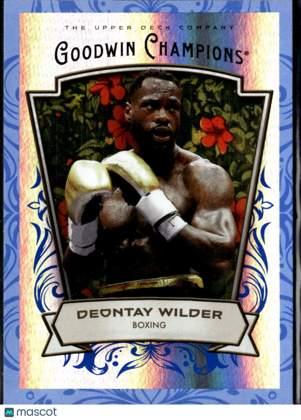 Deontay Wilder 2026 Upper Deck Goodwin Champions Royal Rainbow