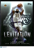 LeBron James 2025 Topps Levitation Holo Los Angeles Lakers