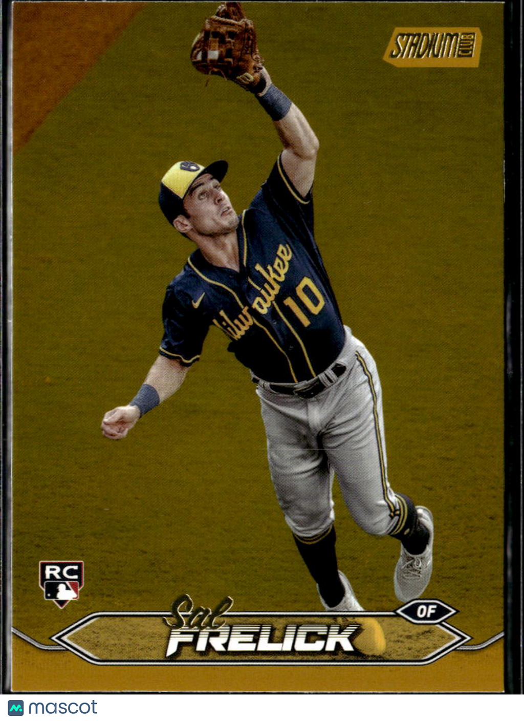 Sal Frelick 2024 Topps Stadium Club GOLD Foil SSP RC Milwaukee Brewers
