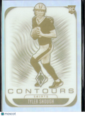 Tyler Shough 2025 Panini Phoenix Contours RC New Orleans Saints