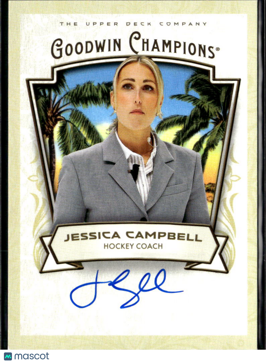 Jessica Campbell 2026 Upper Deck Goodwin Auto Autograph Hockey