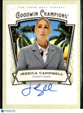 Jessica Campbell 2026 Upper Deck Goodwin Auto Autograph Hockey