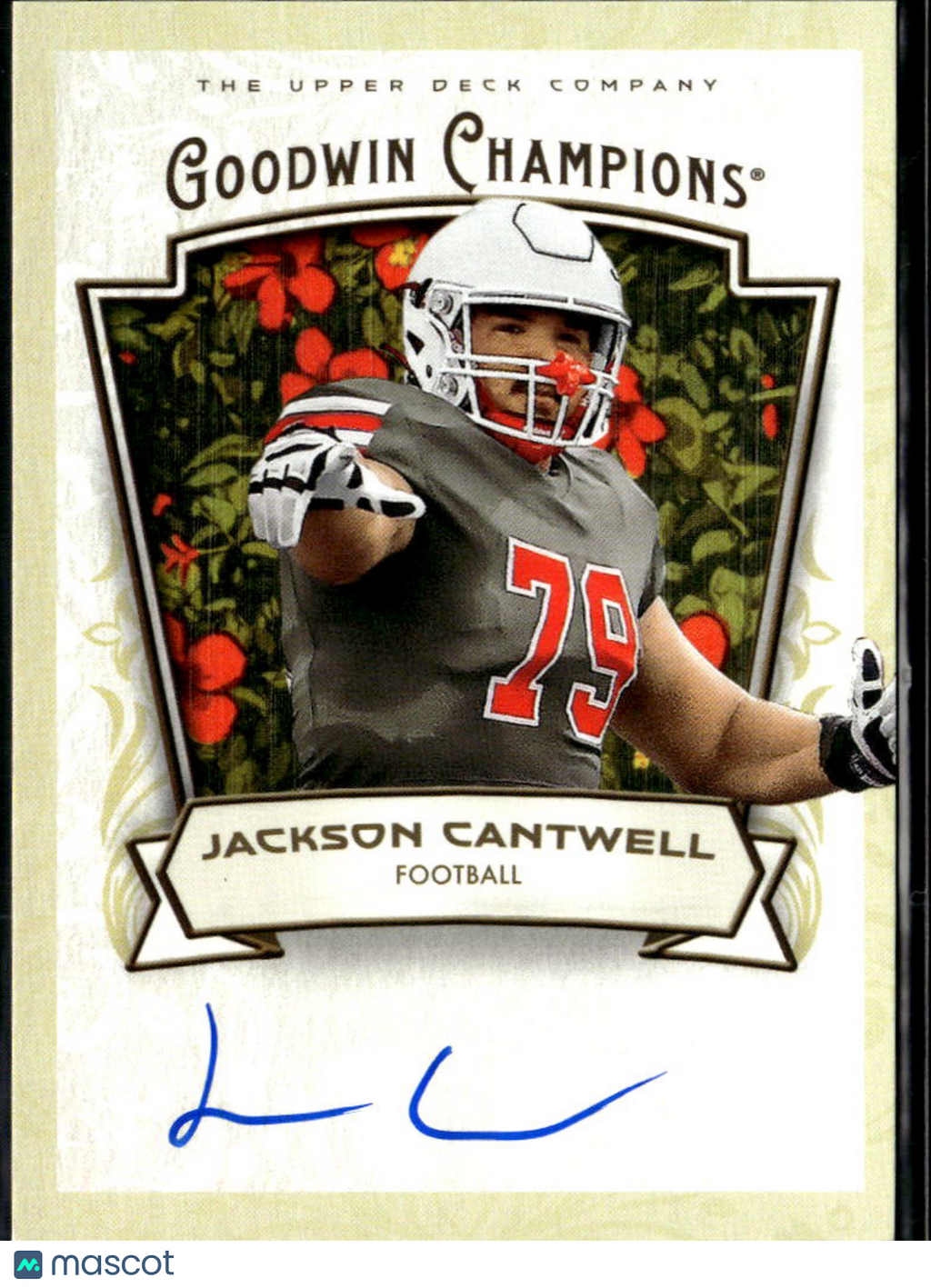 Jackson Cantwell 2026 Upper Deck Goodwin Champions Auto Autograph