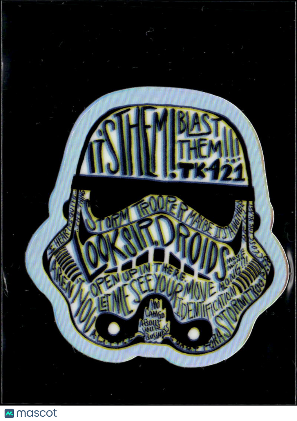 2026 Topps Chrome Star Wars Stormtrooper  Insert Die-Cut #SC-15