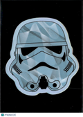 2026 Topps Chrome Star Wars Stormtrooper Insert Die-Cut #SC-20