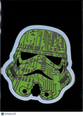 2026 Topps Chrome Star Wars Stormtrooper Die-Cut #SC-1