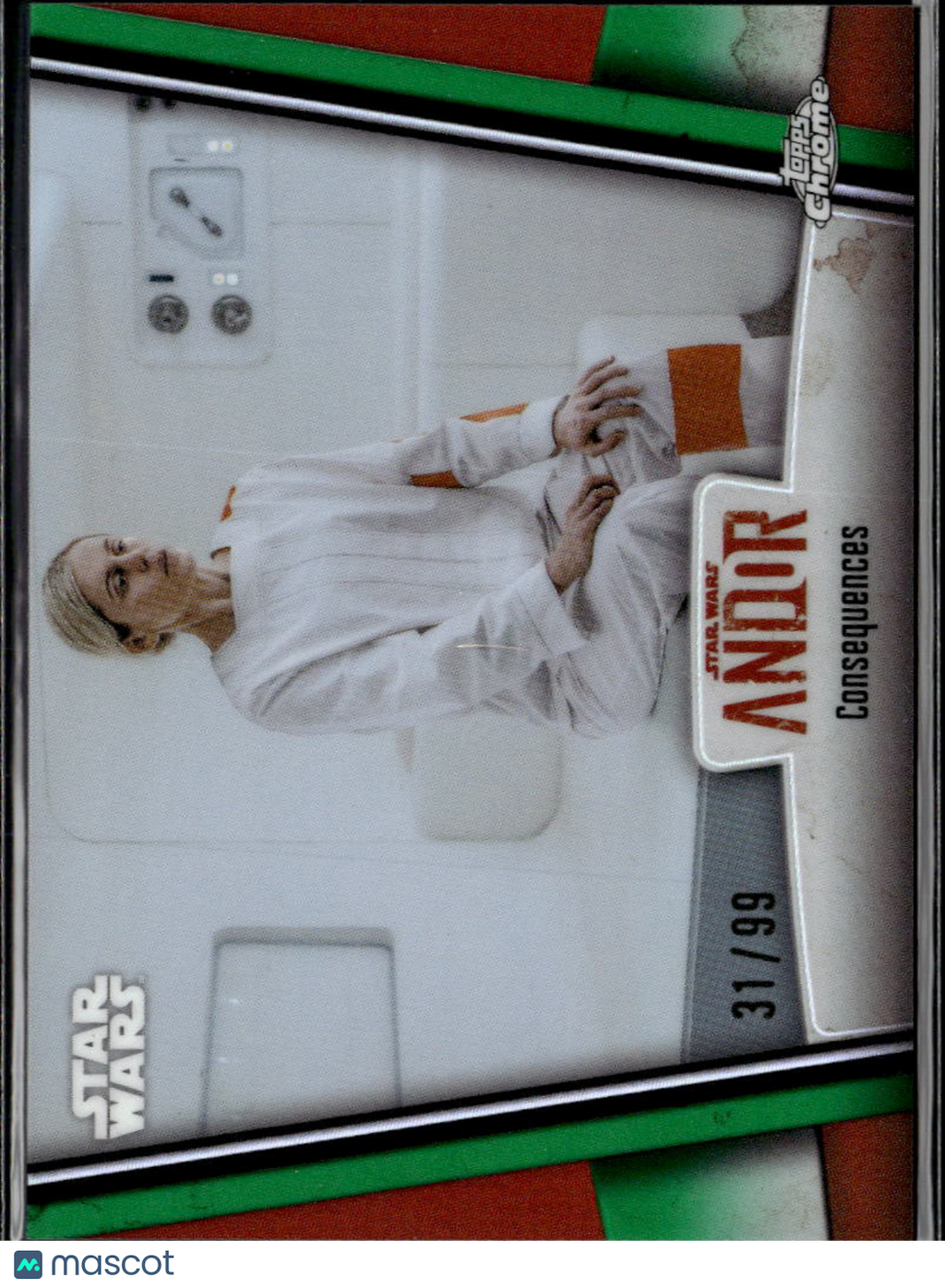 Consequences 2026 Topps Chrome Star Wars Andor Denise Gough 31/99 #AM-12