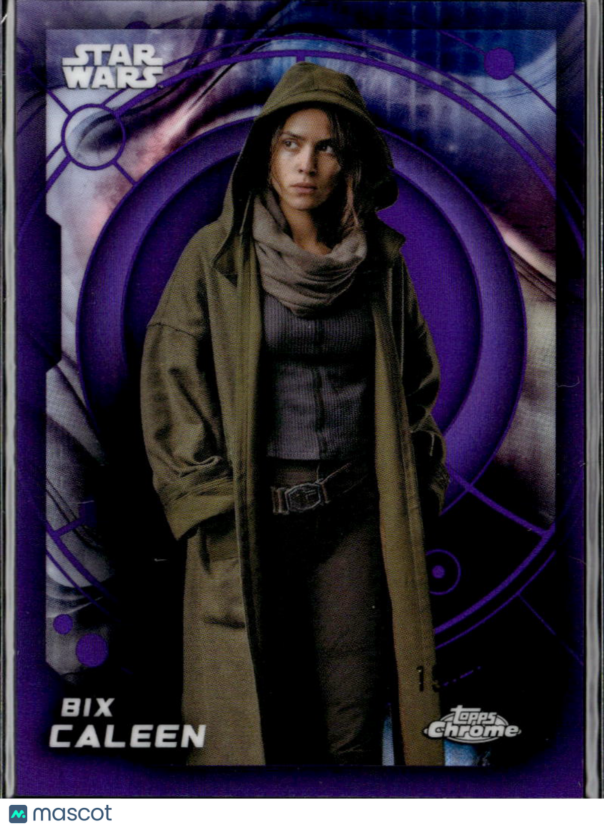 Bix Caleen 2026 Topps Chrome Star Wars Purple Refractor 150/199 #78