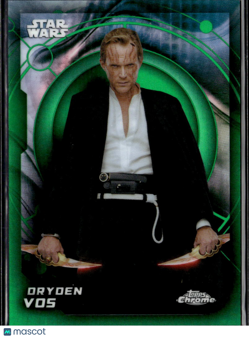 Dryden Vos 2026 Topps Chrome Star Wars Green Refractor 74/99 #51