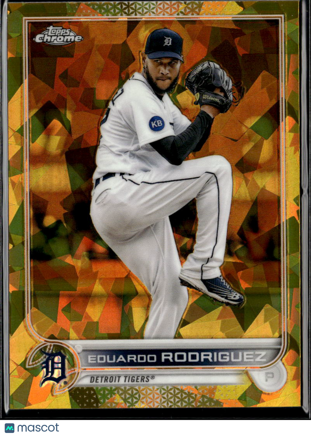 Eduardo Rodriguez 2022 Topps Chrome Sapphire GOLD 31/50 Detroit Tigers