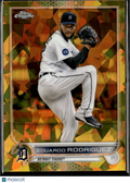 Eduardo Rodriguez 2022 Topps Chrome Sapphire GOLD 31/50 Detroit Tigers