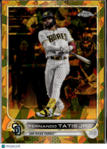 Fernando Tatis Jr. 2022 Topps Chrome Sapphire Gold 8/50 San Diego Padres