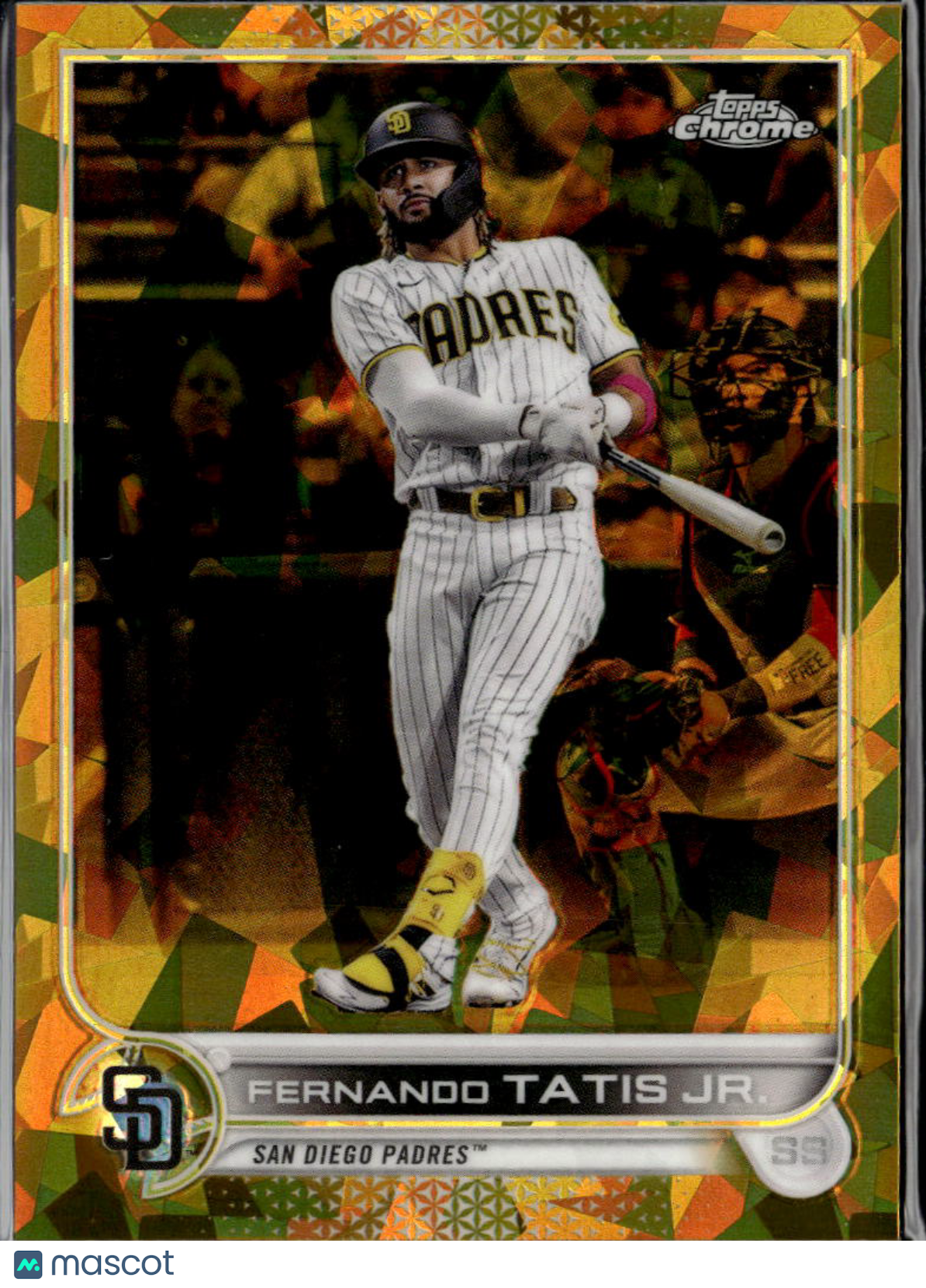Fernando Tatis Jr. 2022 Topps Chrome Sapphire Gold 8/50 San Diego Padres