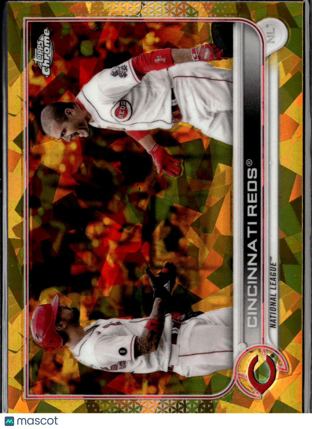 Cincinnati Reds 2022 Topps Chrome Sapphire Gold 43/50 Cincinnati Reds