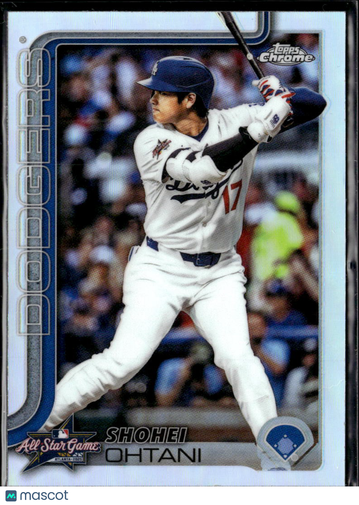 Shohei Ohtani 2025 Topps Chrome All Star Game Refractor Los Angeles Dodgers