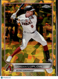 Jordan Luplow 2022 Topps Chrome Sapphire Gold 8/50 Arizona Diamondbacks