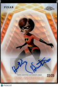 Mrs. Incredible 2026 Topps Disney Neon Orange Auto Autograph 22/25