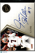 Juice Williams 2010 Press Pass GOLD Auto Autograph RC 57/99 Illinois