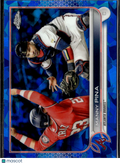 Manny Pina 2022 Topps Chrome Sapphire Edition Update Series Atlanta Braves