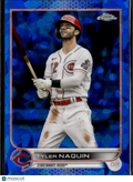 Tyler Naquin 2022 Topps Chrome Sapphire Edition Update Series Cincinnati Reds