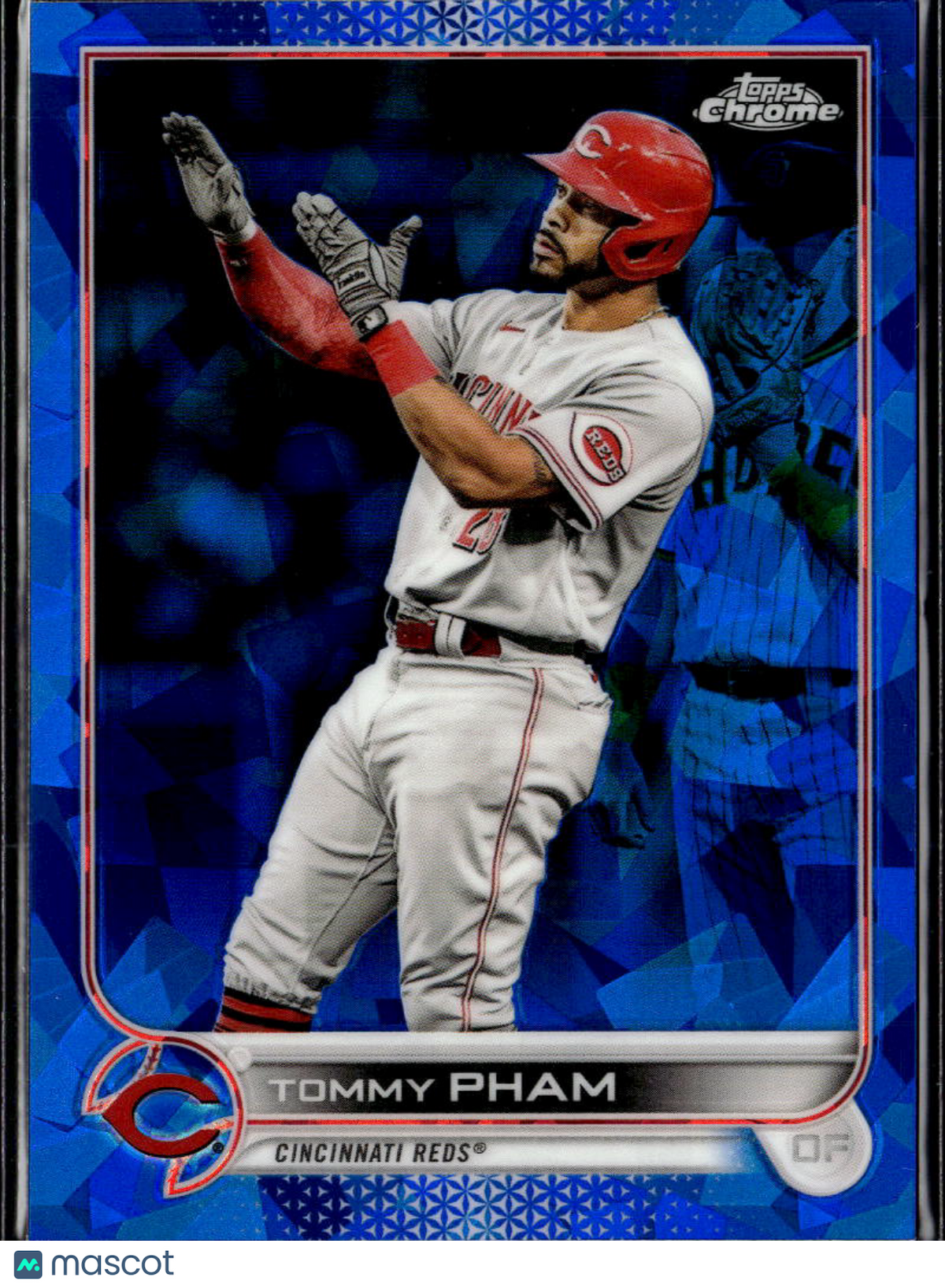 Tommy Pham 2022 Topps Chrome Sapphire Update Series Cincinnati Reds