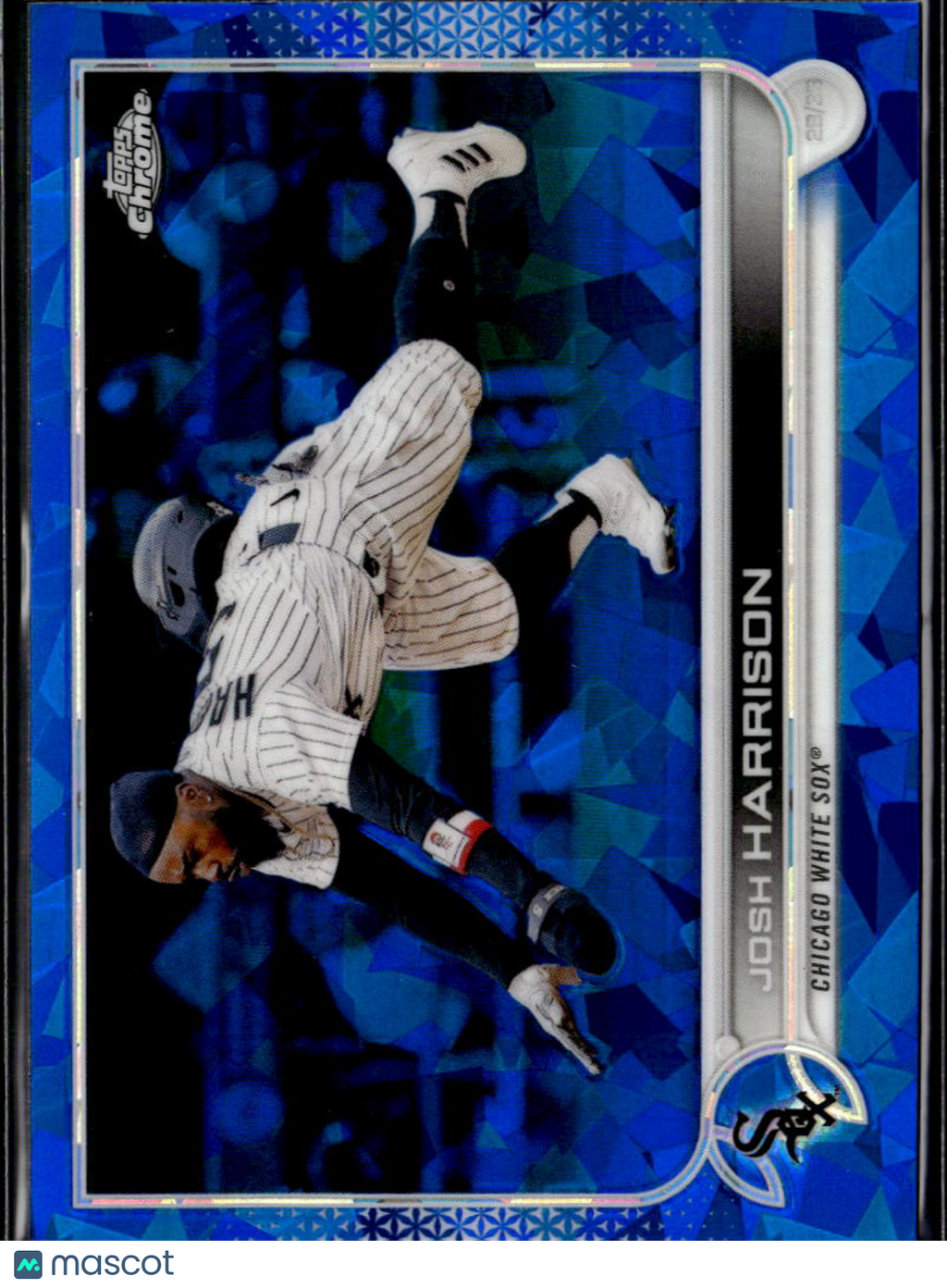 Josh Harrison 2022 Topps Chrome Sapphire Chicago White Sox