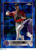 Josh Rojas 2022 Topps Chrome Sapphire Update Series Arizona Diamondbacks