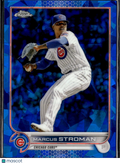 Marcus Stroman 2022 Topps Chrome Sapphire Edition Update Series Chicago Cubs