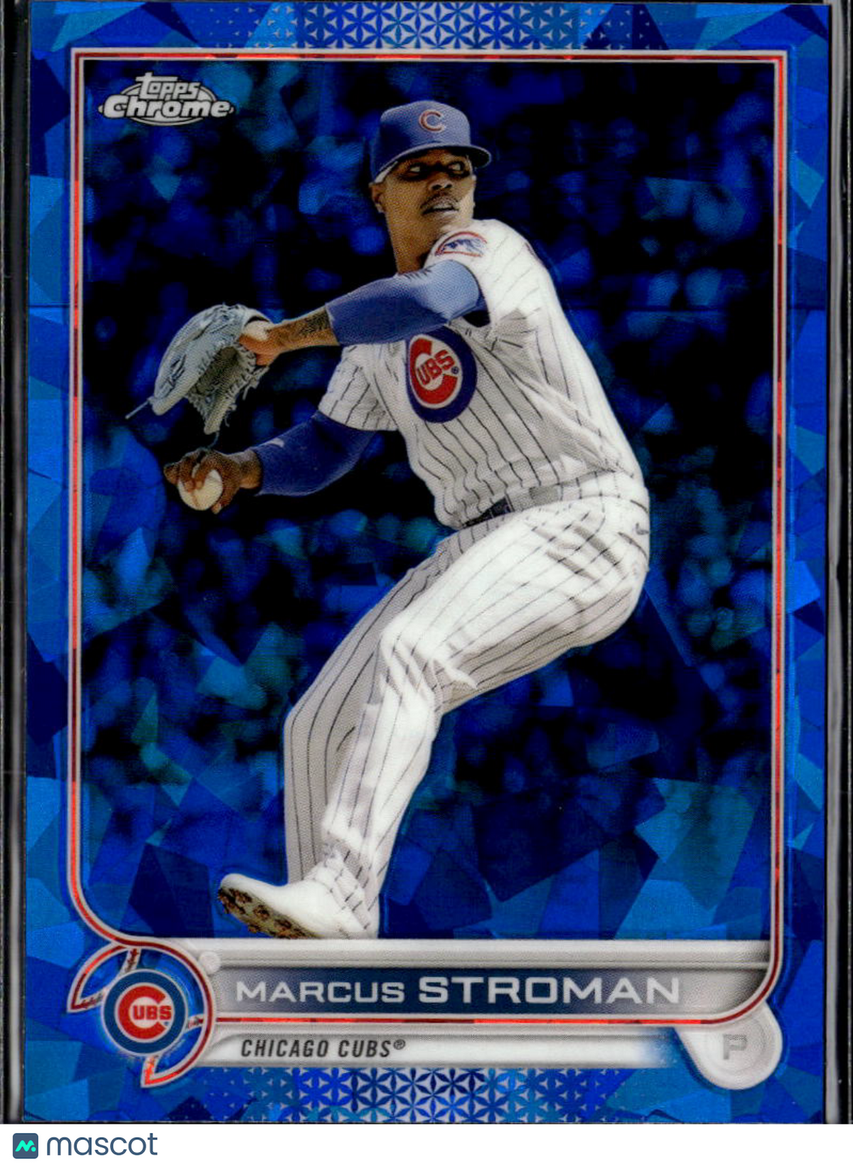Marcus Stroman 2022 Topps Chrome Sapphire Edition Update Series Chicago Cubs