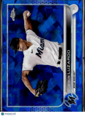 Jesus Luzardo 2022 Topps Chrome Sapphire Edition Miami Marlins