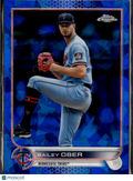 Bailey Ober 2022 Topps Chrome Sapphire Edition Minnesota Twins