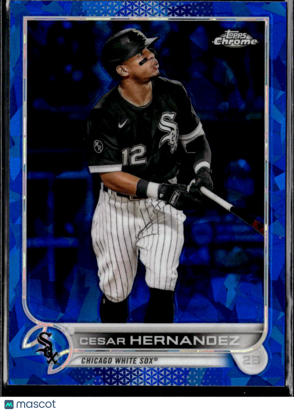 Cesar Hernandez 2022 Topps Chrome Sapphire Edition Chicago White Sox