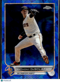 Anthony DeSclafani 2022 Topps Chrome Sapphire Edition San Francisco Giants