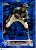 Steve Cishek 2022 Topps Chrome Update Sapphire Edition Washington Nationals