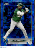 Eric Thames 2017 Topps Chrome Sapphire Edition Update Series Oakland Athletics