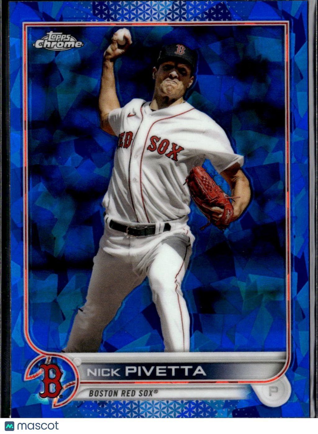 Nick Pivetta 2022 Topps Chrome Sapphire Edition Boston Red Sox