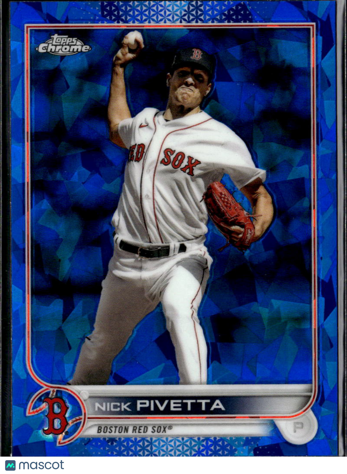 Nick Pivetta 2022 Topps Chrome Sapphire Edition Boston Red Sox