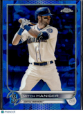 Mitch Haniger 2022 Topps Chrome Sapphire Edition Seattle Mariners