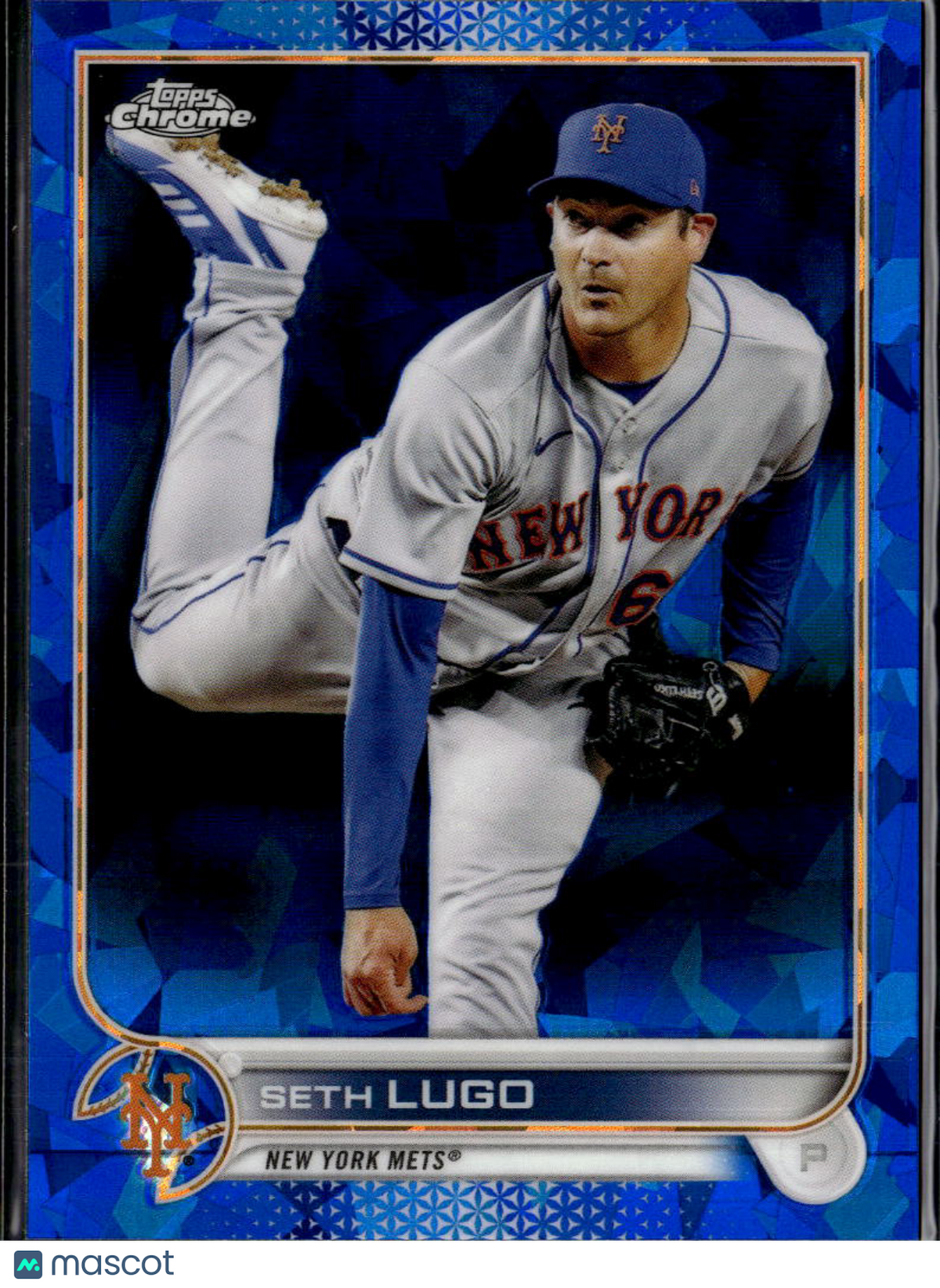 Seth Lugo 2022 Topps Chrome Sapphire Edition Update Series New York Mets