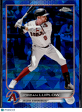 Jordan Luplow 2022 Topps Chrome Sapphire Arizona Diamondbacks