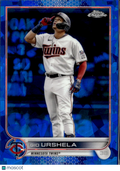 Gio Urshela 2022 Topps Chrome Sapphire Edition Update Series Minnesota Twins