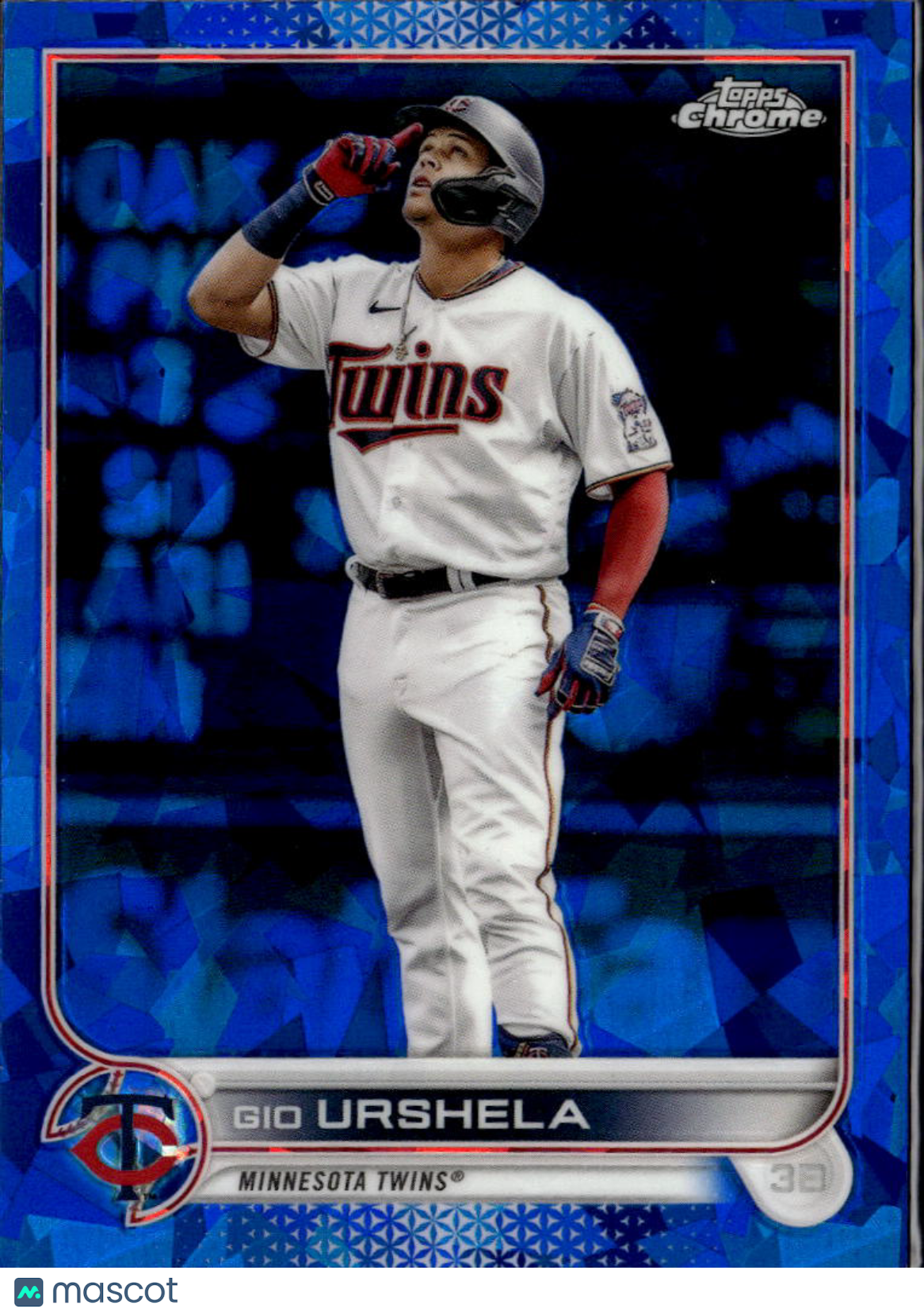 Gio Urshela 2022 Topps Chrome Sapphire Edition Update Series Minnesota Twins