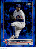 Mychal Givens 2022 Topps Chrome Update Sapphire Edition Chicago Cubs