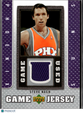 Steve Nash 2007-08 Upper Deck Game Worn Jersey Patch Phoenix Suns